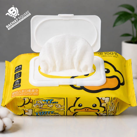 QianHui Soft Cotton Face Towels 80 Pcs