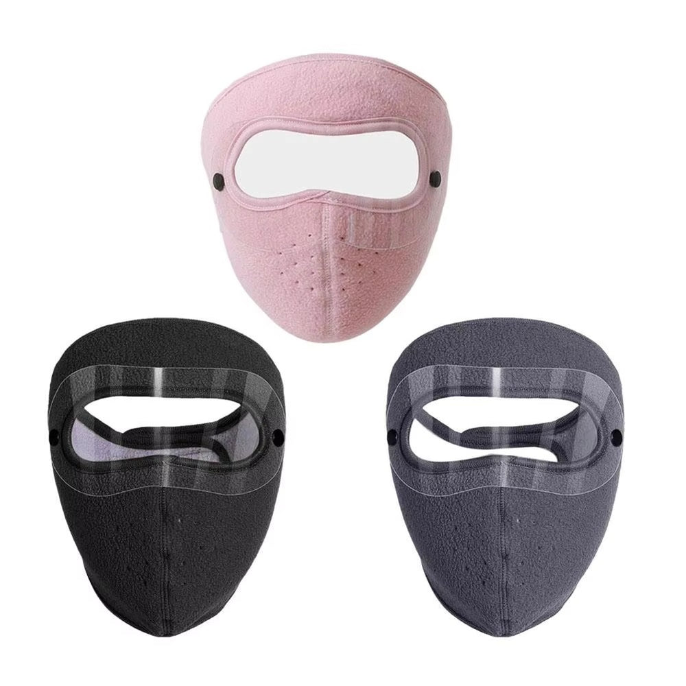 Winter Windproof Full Face Mask with Anti-Fog Goggles