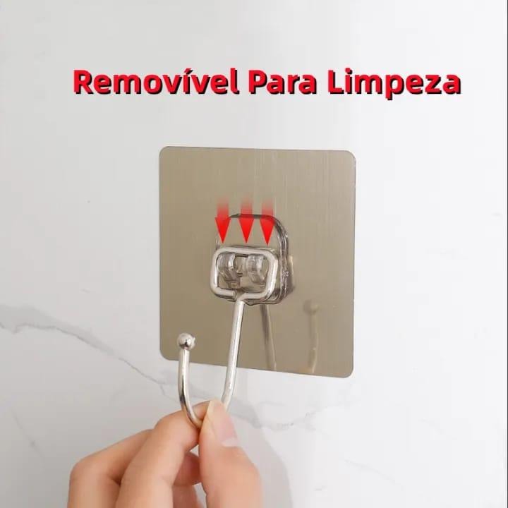 Pack of 10 Large Adhesive Hooks