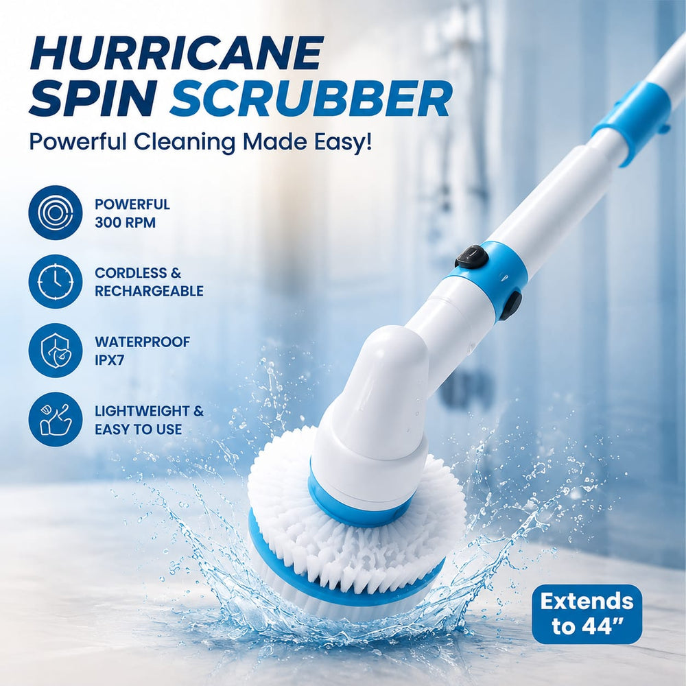 Rechargeable Spin Scrubber