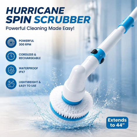 Rechargeable Spin Scrubber