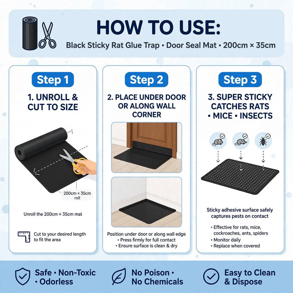 Rat Killing Glue Trap Mat