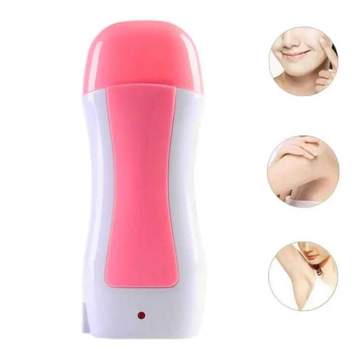3 In 1 Hot Cartridge Depilatory Heater Wax Waxing (Heater + Refill + Paper)
