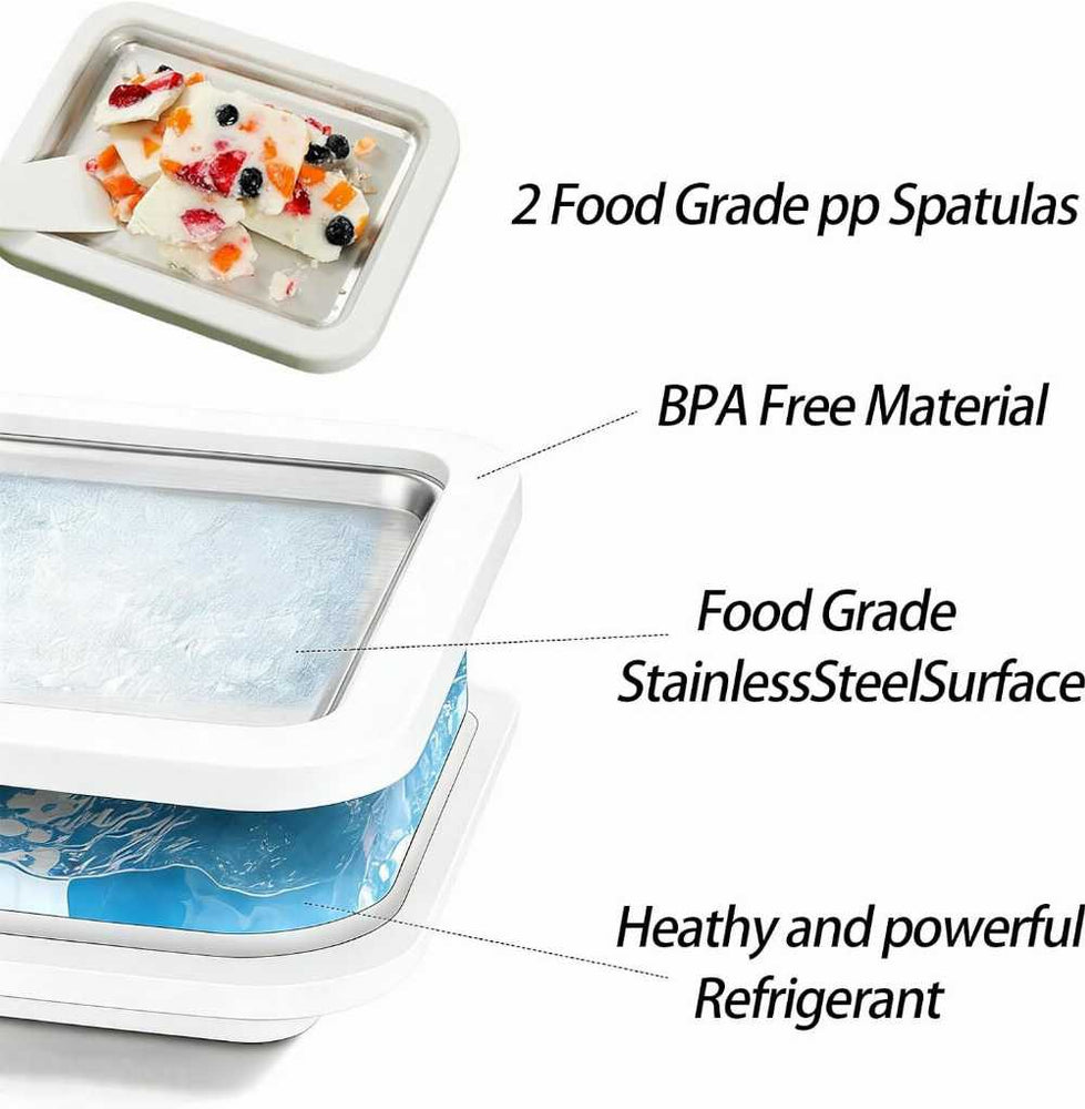 Non Electric Rolled Ice Cream Maker