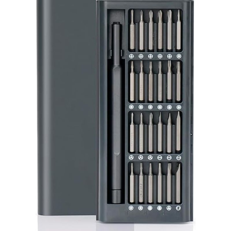 Precision Screwdriver Set with Case 24 in 1 Magnetic Mini Screwdriver Kit for Phones Computers Watches Glasses Game Consoles Cameras