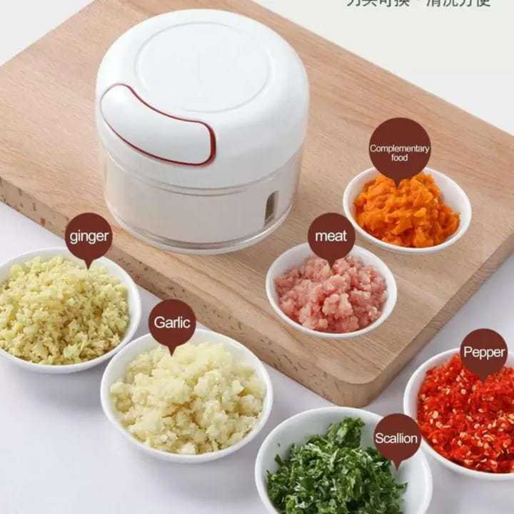 Mini Garlic Chopper Multifunctional Hand Held Vegetable Chopper